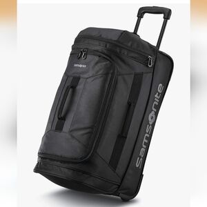 Samsonite Andante 2 Wheeled Rolling Duffel Bag with Inline Skate Wheels